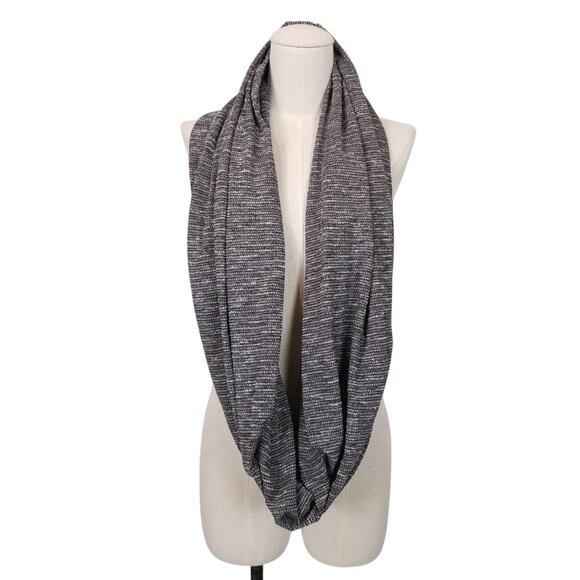 Lululemon Vinyasa Scarf *Rulu Coco Pique Black White - Picture 1 of 5